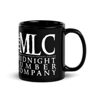 The MLC Black Glossy Mug