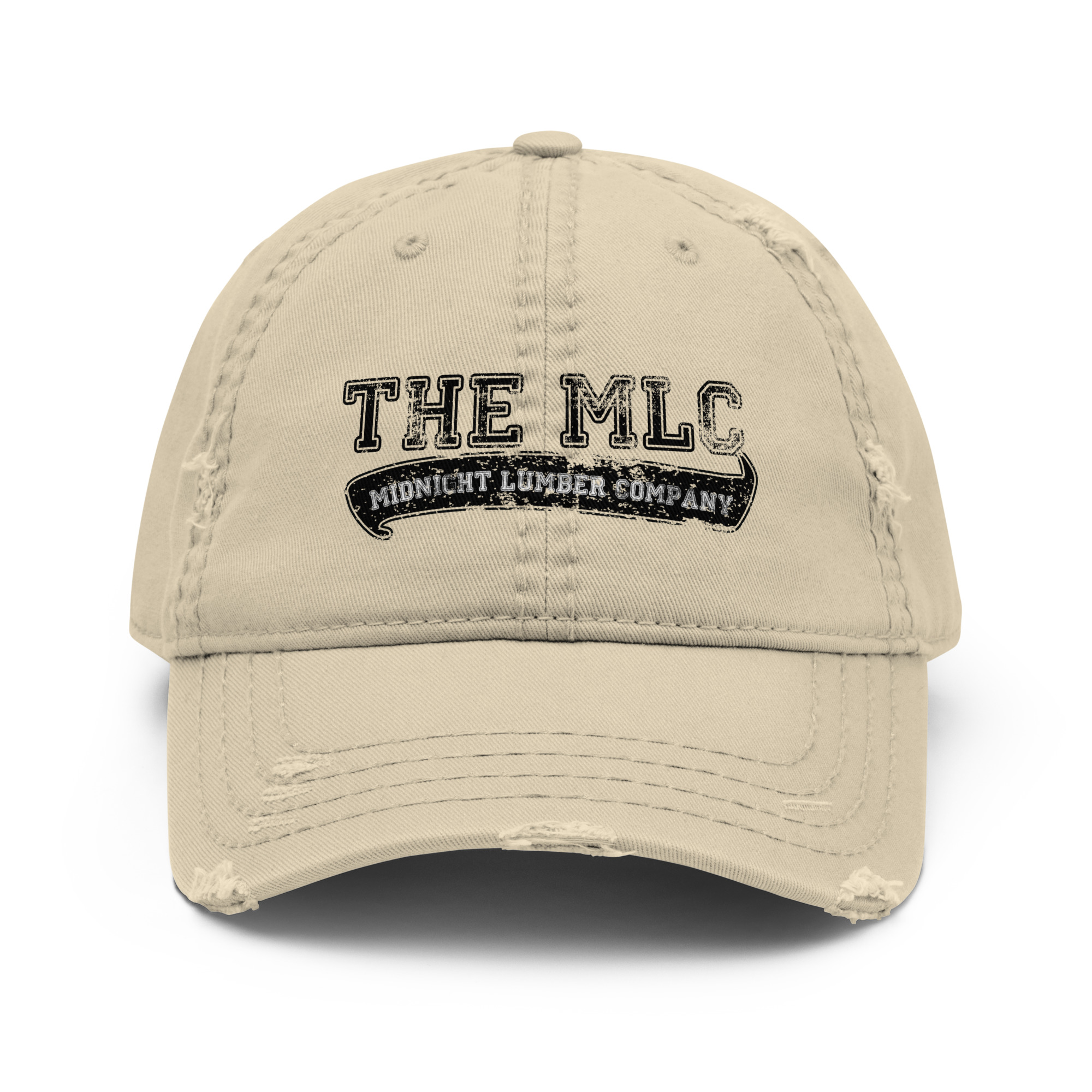 The MLC Varsity Distressed Dad Hat - Image 4