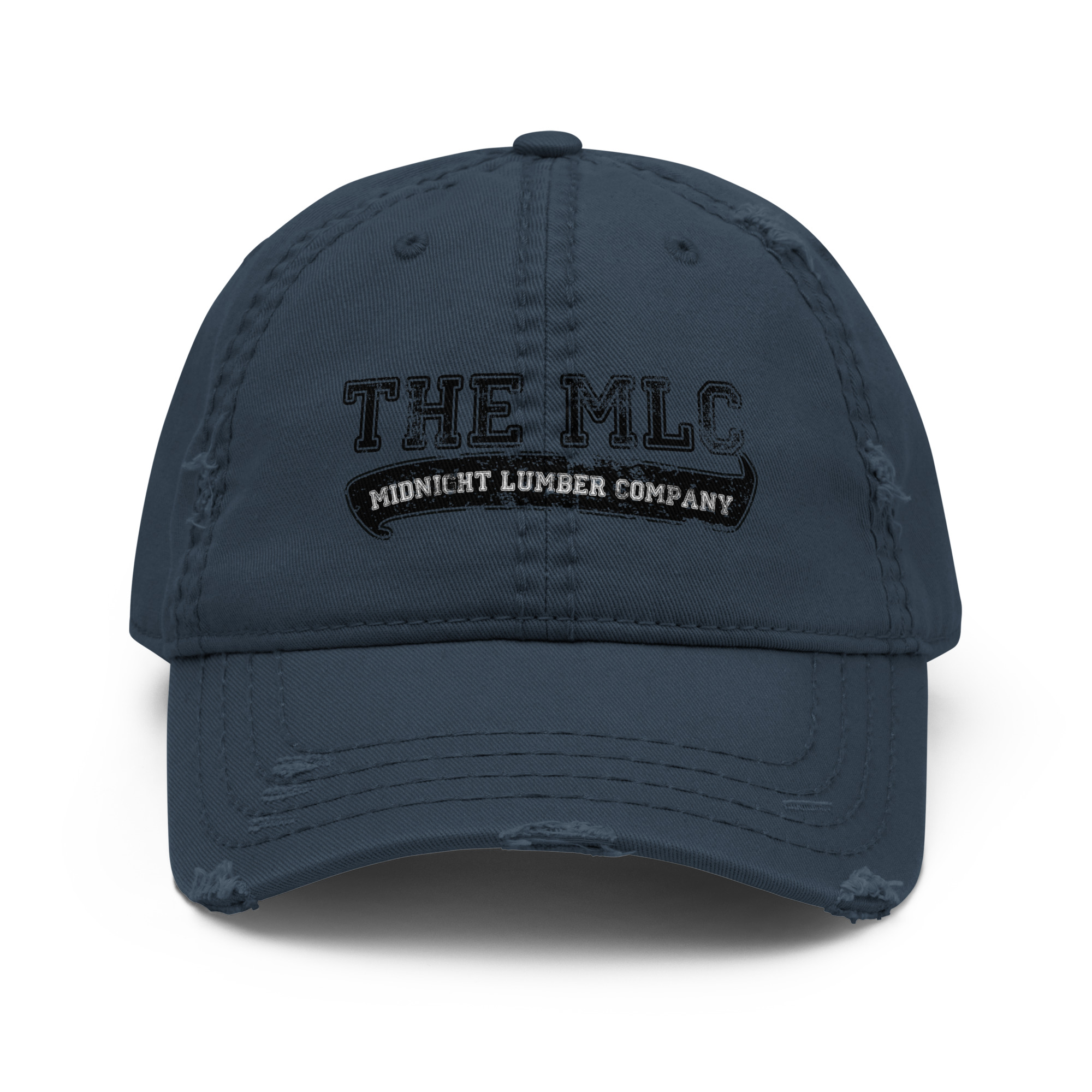 The MLC Varsity Distressed Dad Hat - Image 2