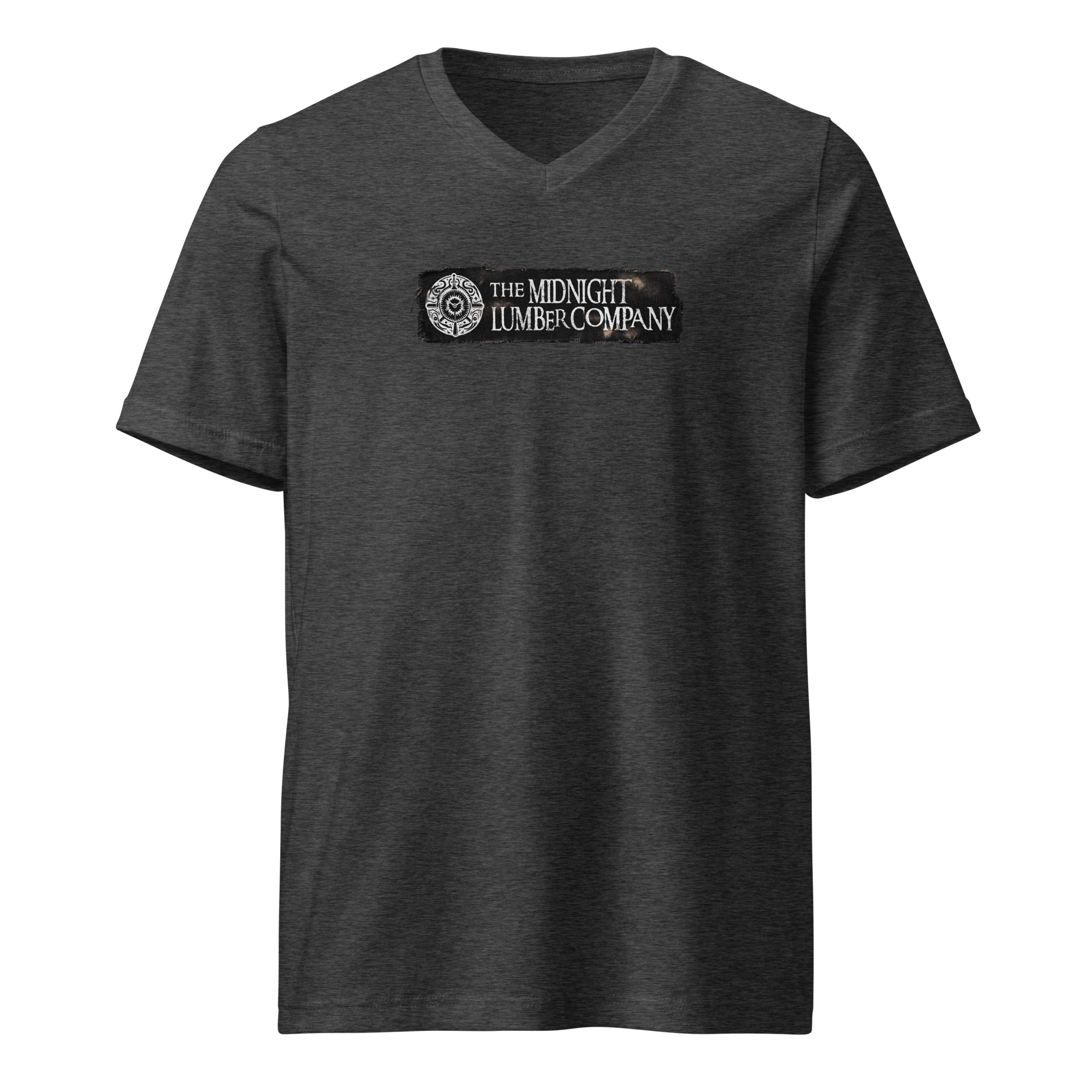 The MLC Patch Unisex Short Sleeve V-Neck T-Shirt - Image 3