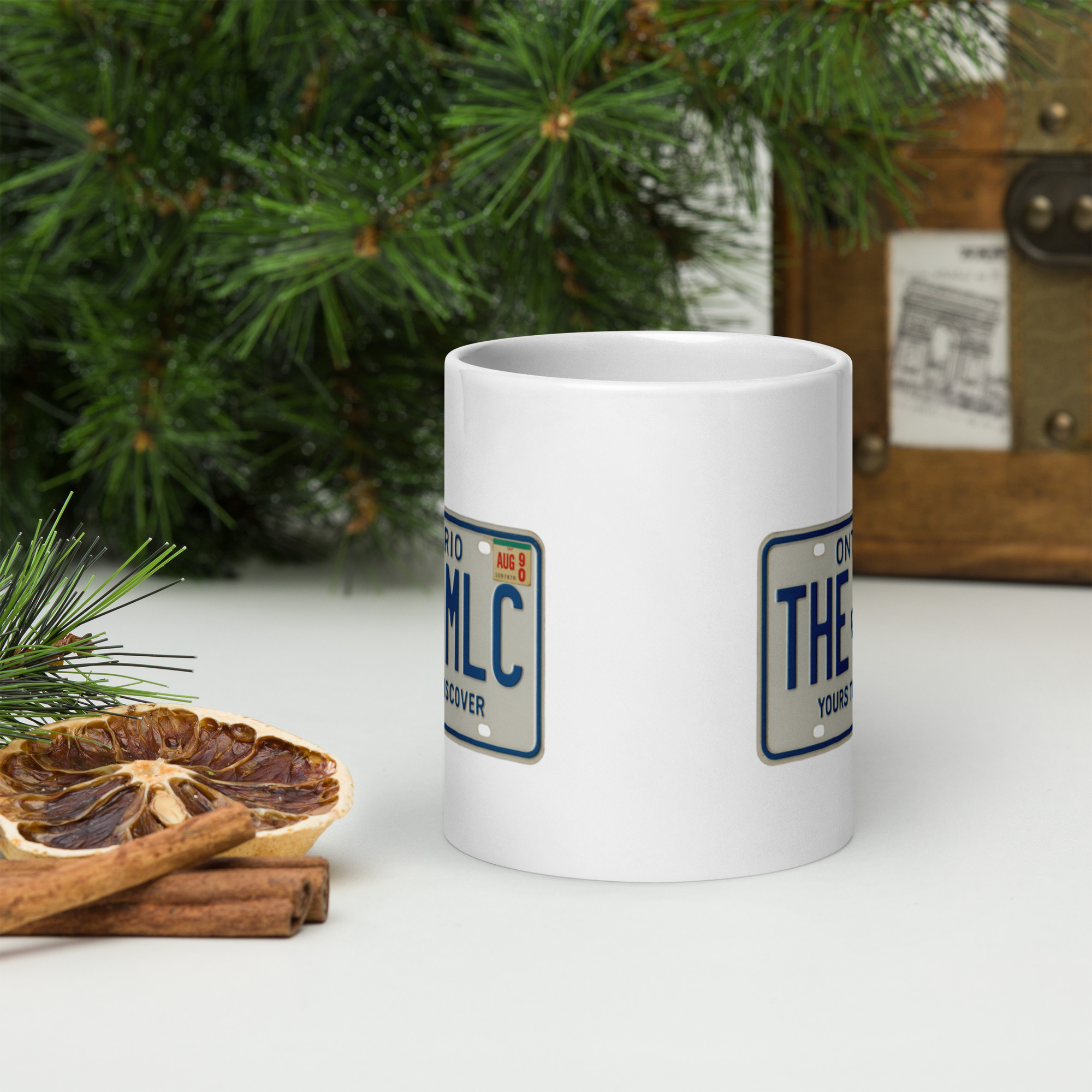 MLC Yours To Discover White glossy mug - Image 12